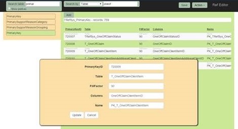 Screenshot of Tomasz A's CSV editor web app